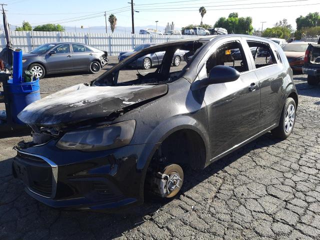 1G1JG6SB2L4124262 - 2020 CHEVROLET SONIC BURN photo 10