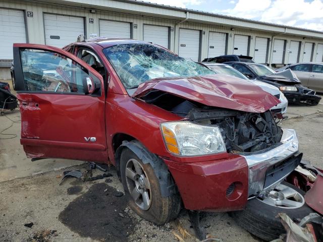 5N1AA08A36N735044 - 2006 NISSAN ARMADA SE BURGUNDY photo 1