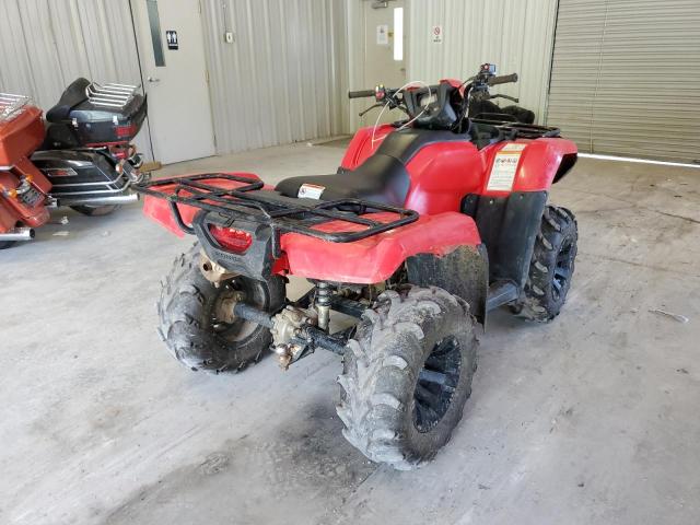 1HFTE4419J4402107 - 2018 HONDA TRX500 FM RED photo 4