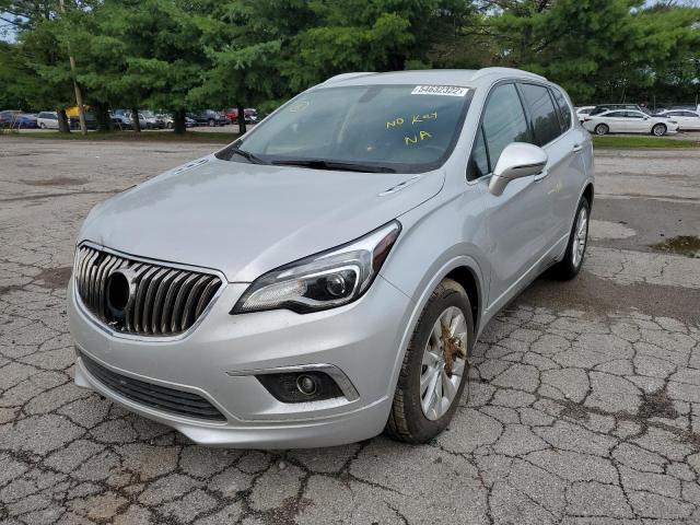 LRBFXBSA9HD****** - 2017 BUICK ENVISION E ვერცხლისფერი ფოტო 2