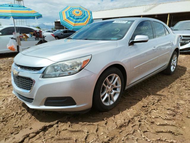1G11C5SL3FF103279 - 2015 CHEVROLET MALIBU 1LT ვერცხლისფერი ფოტო 2
