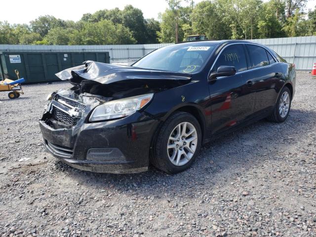 1G11D5RR5DF102395 - 2013 CHEVROLET MALIBU 1LT CHARCOAL photo 2