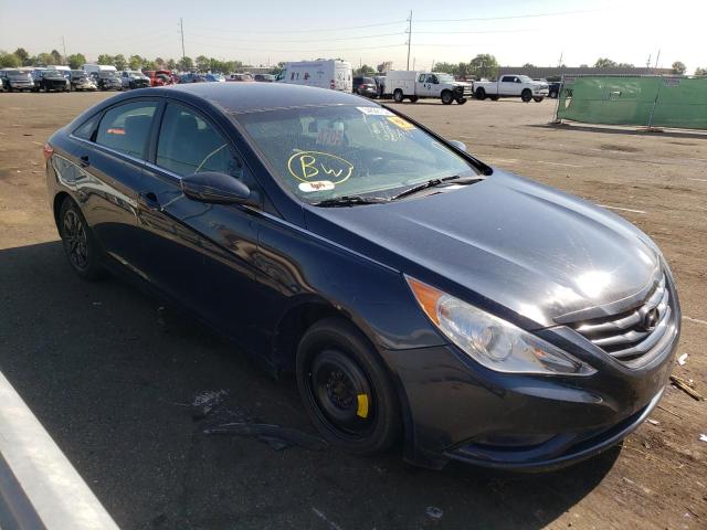 5NPEB4AC8BH185422 - 2011 HYUNDAI SONATA GLS BLUE photo 1