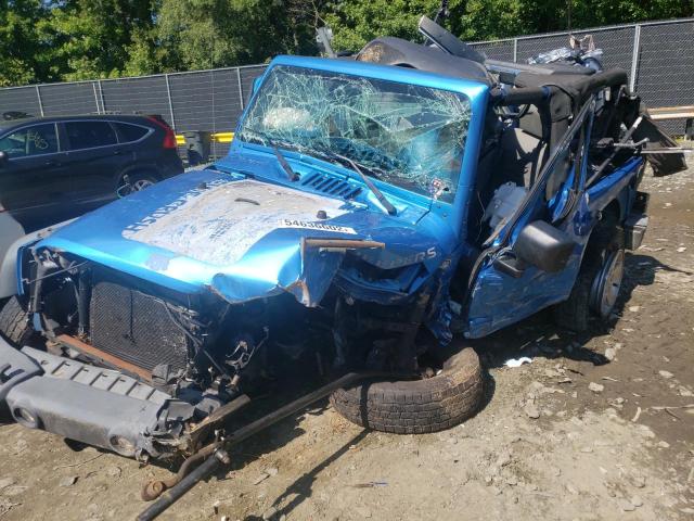 1J4AA2D14AL212314 - 2010 JEEP WRANGLER S BLUE photo 10