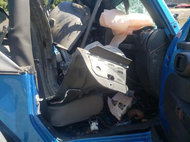 1J4AA2D14AL212314 - 2010 JEEP WRANGLER S BLUE photo 5