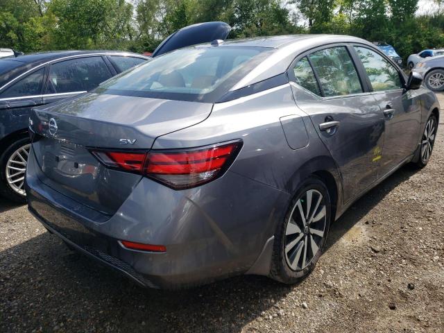 3N1AB8CV5MY330865 - 2021 NISSAN SENTRA SV GRAY photo 4