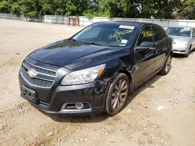 1G11E5SA8DF343739 - 2013 CHEVROLET MALIBU 2LT BLACK photo 2