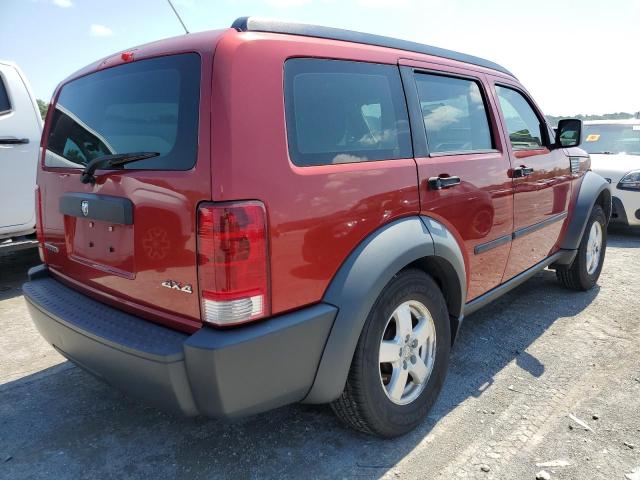 1D8GU28K07W587569 - 2007 DODGE NITRO SXT RED photo 4