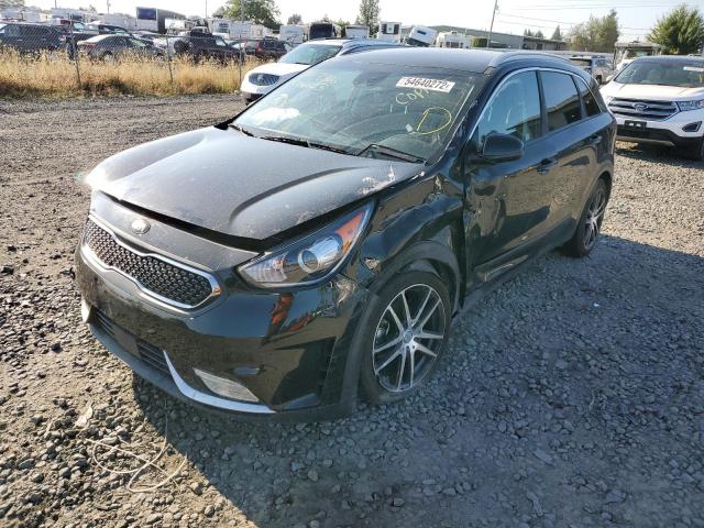 KNDCB3LC5J5203548 - 2018 KIA NIRO FE BLACK photo 2