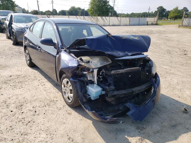 KMHDU4AD1AU183025 - 2010 HYUNDAI ELANTRA BLUE  photo 1