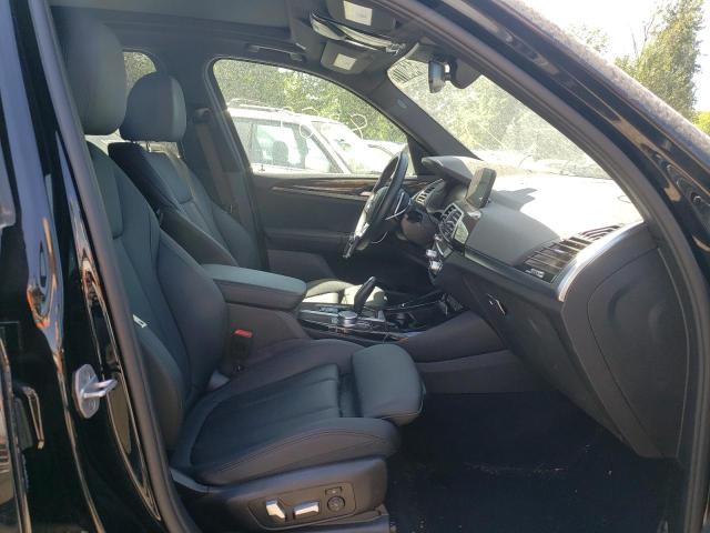 5UXTS1C0XM9F49877 - 2021 BMW X3 XDRIVE3 BLACK photo 5