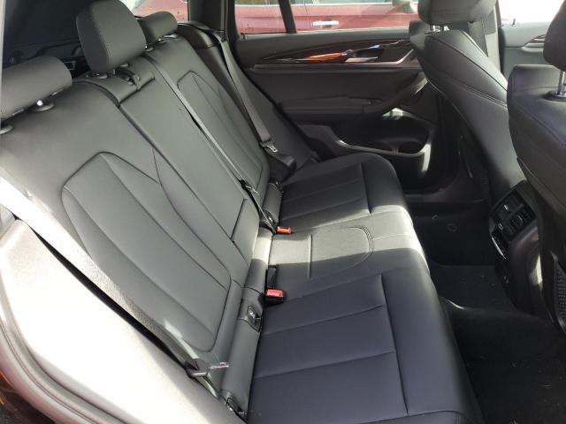 5UXTS1C0XM9F49877 - 2021 BMW X3 XDRIVE3 BLACK photo 6