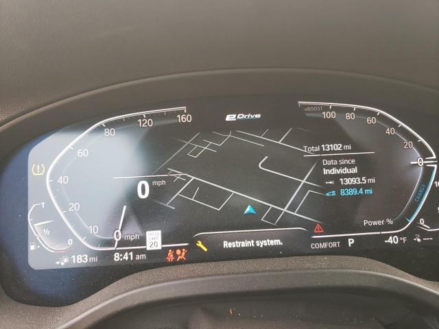 5UXTS1C0XM9F49877 - 2021 BMW X3 XDRIVE3 BLACK photo 8