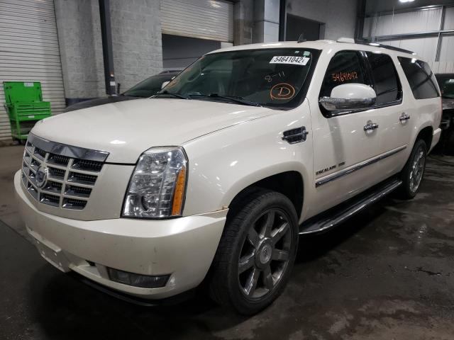 1GYFK26219R303879 - 2009 CADILLAC ESCALADE E WHITE photo 2