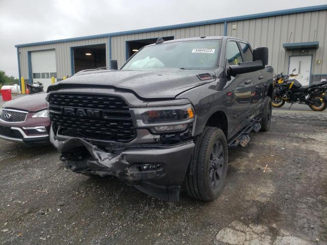 3C6UR5DJ3NG221223 - 2022 RAM 2500 BIG H GRAY photo 2