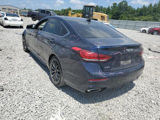 KMTFN4JE6LU328860 - 2020 GENESIS G80 BASE BLUE photo 3