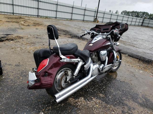 1HFSC52637A403432 - 2007 HONDA VTX1300 BURGUNDY photo 4