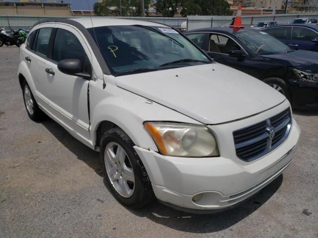 1B3JB48B57D505113 - 2007 DODGE CALIBER SX WHITE photo 1