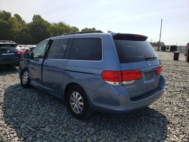 5FNRL3H70AB068741 - 2010 HONDA ODYSSEY EX BLUE photo 3