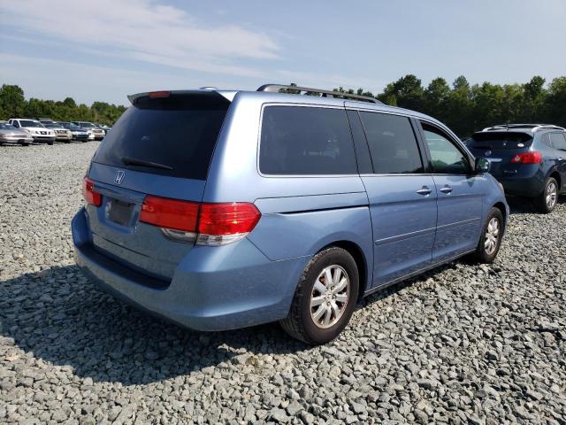 5FNRL3H70AB068741 - 2010 HONDA ODYSSEY EX BLUE photo 4