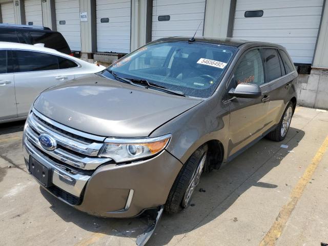 2FMDK3KC3DBA94461 - 2013 FORD EDGE LIMIT GRAY photo 2