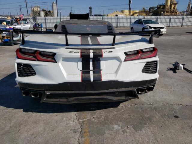 1G1YA2D46N5107050 - 2022 CHEVROLET CORVETTE S WHITE photo 6