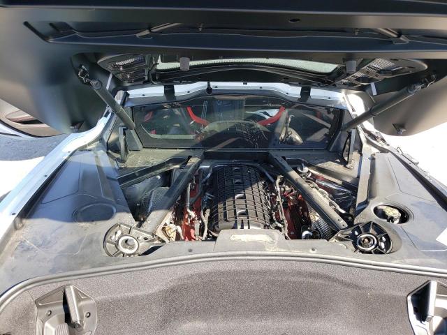 1G1YA2D46N5107050 - 2022 CHEVROLET CORVETTE S WHITE photo 7