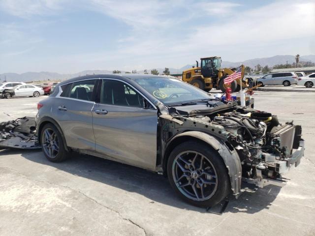 SJKCH5CP3JA047754 - 2018 INFINITI QX30 BASE GRAY photo 1