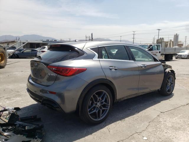 SJKCH5CP3JA047754 - 2018 INFINITI QX30 BASE GRAY photo 4