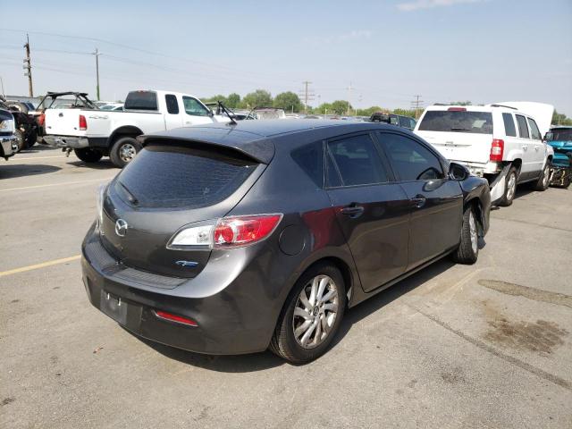 JM1BL1LP5D1722756 - 2013 MAZDA 3 I GRAY photo 4