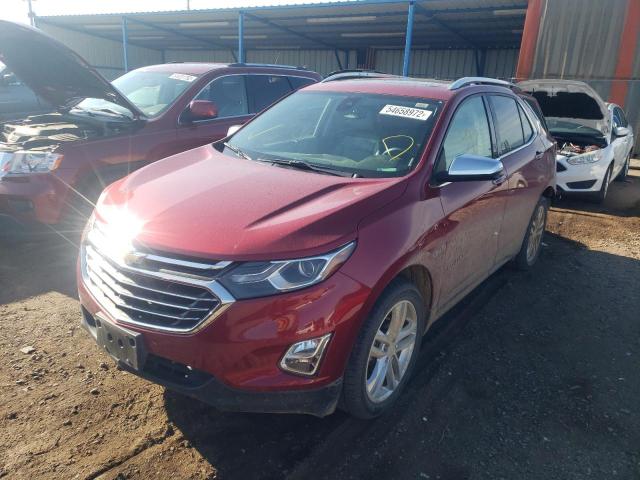 2GNAXVEV2J6110128 - 2018 CHEVROLET EQUINOX PR RED photo 2