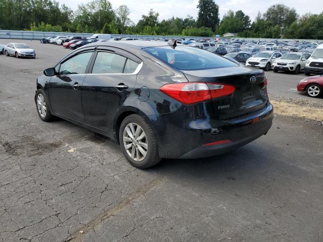 KNAFX4A87E5056025 - 2014 KIA FORTE EX BLACK photo 3