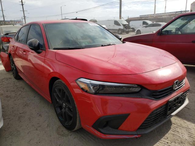 2HGFE2F56NH530780 - 2022 HONDA CIVIC SPOR 红色 照片 1