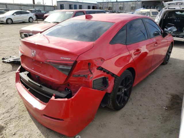 2HGFE2F56NH530780 - 2022 HONDA CIVIC SPOR 红色 照片 4