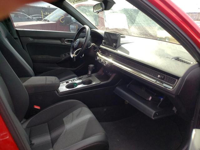 2HGFE2F56NH530780 - 2022 HONDA CIVIC SPOR 红色 照片 5