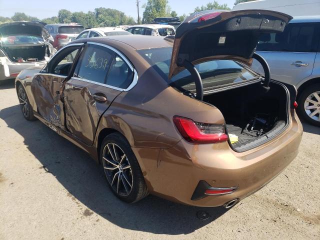 WBA5R7C54KAJ85059 - 2019 BMW 330XI TAN photo 3