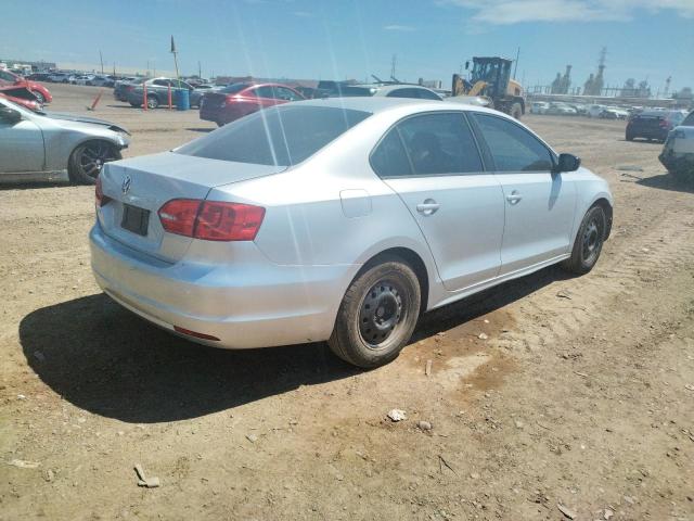 3VW2K7AJ7EM232289 - 2014 VOLKSWAGEN JETTA BASE 银色 照片 4