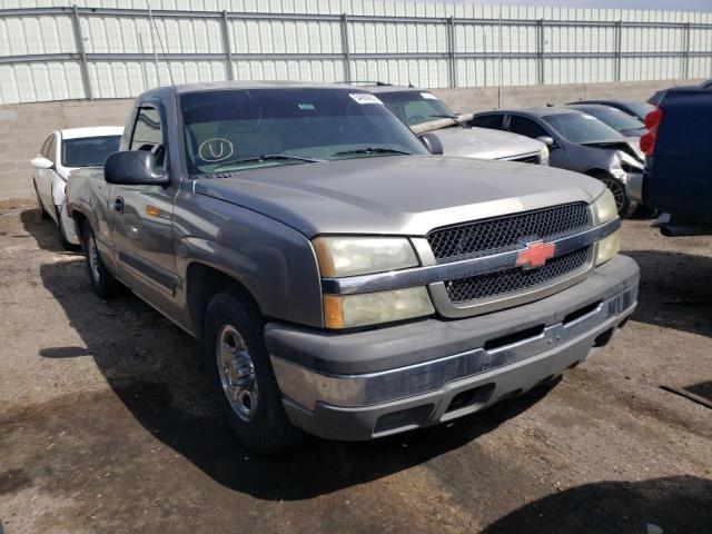 1GCEC14X13Z188795 - 2003 CHEVROLET SILVERADO GRAY photo 1