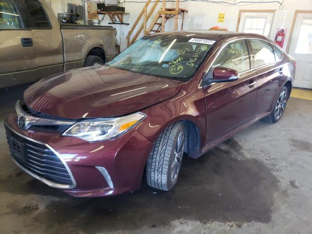 4T1BK1EB5HU244990 - 2017 TOYOTA AVALON XLE BURGUNDY photo 2