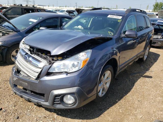 4S4BRCCC5E3274267 - 2014 SUBARU OUTBACK 2. GRAY photo 2