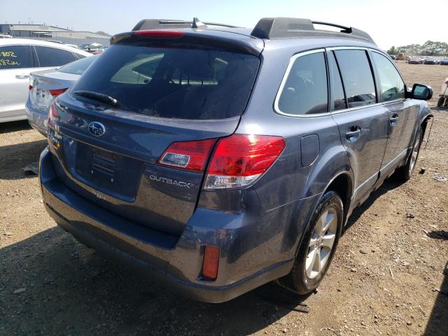 4S4BRCCC5E3274267 - 2014 SUBARU OUTBACK 2. GRAY photo 4