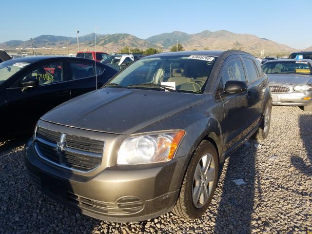 1B3HB48B17D268313 - 2007 DODGE CALIBER SX BROWN photo 2