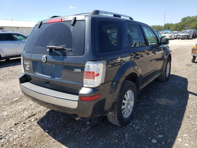 4M2CN9HG7AKJ12556 - 2010 MERCURY MARINER PR GRAY photo 4