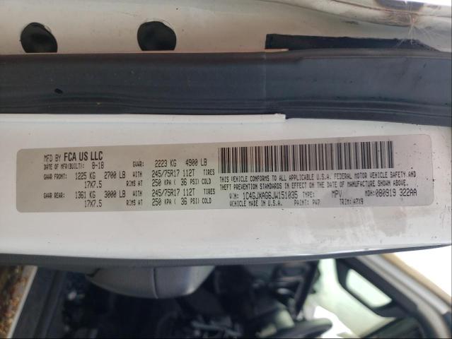 1C4GJXAG6JW151035 - 2018 JEEP WRANGLER S WHITE photo 10