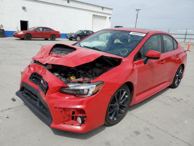 JF1VA1F63J9810665 - 2018 SUBARU WRX LIMITE RED photo 2