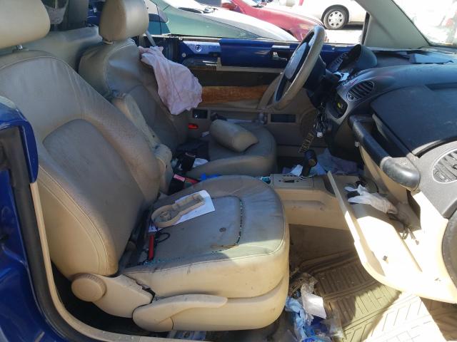 3VWSF31Y67M409461 - 2007 VOLKSWAGEN NEW BEETLE 蓝色 照片 5