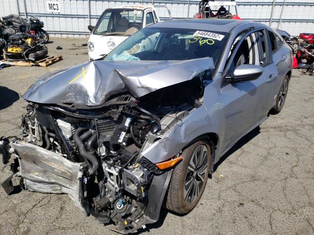 19XFC1F74GE220870 - 2016 HONDA CIVIC EXL Gümüş foto 2