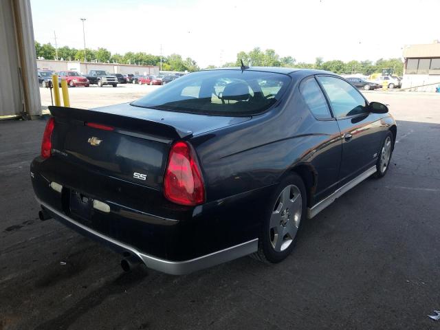 2G1WL15C569319296 - 2006 CHEVROLET MONTE CARL შავი ფოტო 4