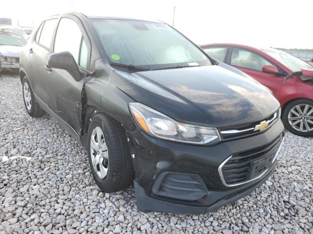 3GNCJKSB7HL272152 - 2017 CHEVROLET TRAX LS BLACK photo 1