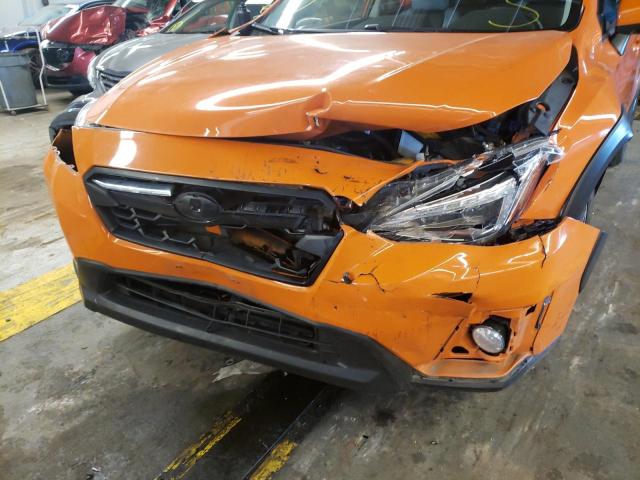 JF2GTANC3KH291842 - 2019 SUBARU CROSSTREK ORANGE photo 9